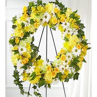 Golden Remembrance Wreath