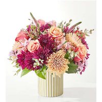Berry Cobbler Bouquet with Ivory Vase