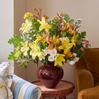 Blumenstrauß mit Chrysanthemen & Hortensien | Blumen verschicken | Wilde Brombeeren | Showstopper