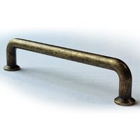 Layon Cabinet Handle in Matt Brushed Brass, Antique Pewter and Deep Antique Brass Finish