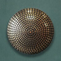 Brass Dimples Cabinet Knob