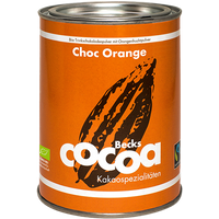 FROGcoffee 17% Rabatt auf BecksCocoa Bio Schokolade mit Orange 250g Dose