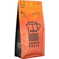 Kaffeeberater 2 FEUERWACHE Rösterei Kaffee French Press mild gemahlen 250g