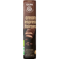 Kaffeeberater 1 GEPA Bio creamy espresso fairness Riegel