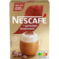 Kaffeeberater 4 Nescafé Typ Cappuccino Entkoffeiniert, 10 Portionen