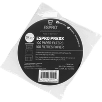 Kaffeeberater 7 Espro Coffee Paper Filter für French Press, 18oz, 100 Stück