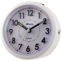 Ravel Round Tilt Alarm Clock - Grey