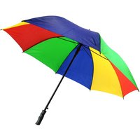 Golf Umbrella 27-inch Waterproof With Ground Spike Straight Plastic Handle