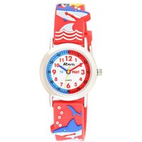 Ravel 3d Cartoon Time Teacher Watch - Shark - For Kids