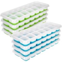 Effortless Ice Release Ice Cube Tray Set