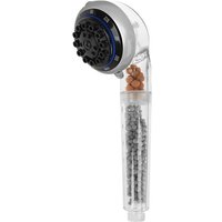 Negative Ion Filter Shower Head - Adjustable Spray, Water Saving, Easy Install