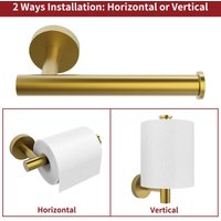 Vinsani Golden Toilet Roll Dispenser