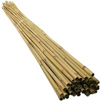 150cm Bamboo Canes Sticks For Plants - Natural, Durable, Eco-friendly - 150 Pack