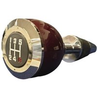 Miniture Solid Brown Wood Gear Stick Paperweight - Desk Accessory