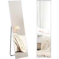 Full-length Wall-mounted Dressing Mirror - Black Frame