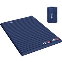 Self-inflating Double Camping Mattress 138cm X 195cm - Durable Pvc Polyester, Water-resistant, Portable
