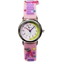 Ravel Children's 3d Cartoon Time Teacher Watch - Pop Star