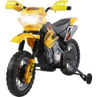 Electric Ride-on Motorbike For Kids - Yellow