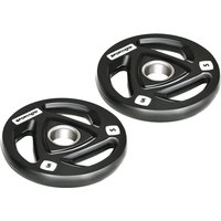 Tri-grip Olympic Weight Plates - 2'' Hole, 2 X 5kg