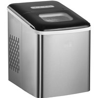 Homcom Portable Ice Maker Machine - 12kg/day Capacity - Black
