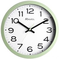 Ravel 25cm White Dial Wall Clock - Sage R.wc.25.11