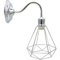 Ledsone Industrial Wall Sconce Light Swan Neck Arm With E27 Fitting