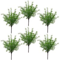 Leaf 45cm Artificial Asparagus Fern Plant - Green