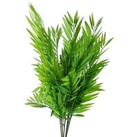 Leaf 85cm Artificial Bamboo Fern Stems - Pack Of 6