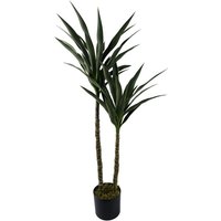 Leaf 120cm Uv Resistant Artificial Yucca Tree - Outdoor