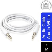 Gvc 3.5mm Stereo Aux-in Cable - 1 Metre White