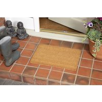 Arthouse Natural Coir Doormat With Pvc Backing - 40x60cm
