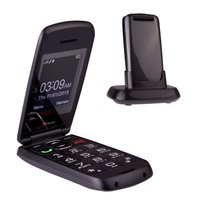 Ttfone Tt300 Star Big Button Flip Phone - Grey O2 Pay As You Go