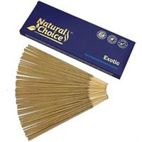Natural Choice Incense 100g Exotic Incense Sticks - Slow Burning, All-natural Fragrance