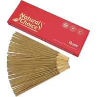 Natural Choice Incense Rose Incense Sticks (100g) - Slow Burning, Natural Herbs & Oils