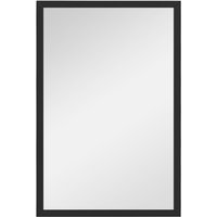 Homcom 70x50cm Wall Bathroom Mirror - Black