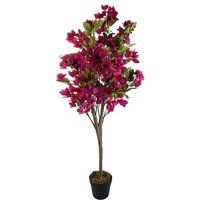 Leaf 120cm Artificial Pink Bougainvillea Tree