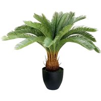 Leaf 70cm Artificial Tropical Cycas Palm Plant