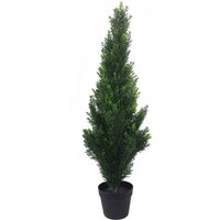 Leaf 90cm Uv Resistant Artificial Cedar Cypress Topiary