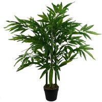 Leaf 90cm (3ft) Artificial Bamboo Plants Trees - Realistic Full Foliage