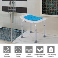 Shower Chair For Bathroom Safety - Durable, Comfortable, Easy To Clean
