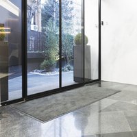 Floortex® Valuemat® Polypropylene Door Mat - Grey, Anti-slip, Uk Reach Compliant