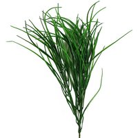 Leaf 90cm Artificial Grass Stem Spray - Green