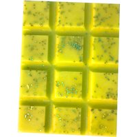 Green Laurels Lemon Sherbet Soy Wax Melt Bar - Zesty, Sustainable, Hand-poured Uk