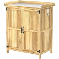 Garden Storage Shed Weather Resistant Outdoor Equipment Storage Durable 8ft X 6ft