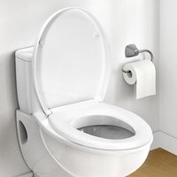 Vinsani Quick Release Toilet Seat - Easy Clean, Secure Fit