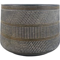 Leaf 29cm X 43cm Maral Etched Composite Planter - Large