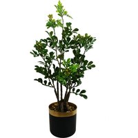 Leaf 60cm Artificial Aglaia Odorata Bonsai Ficus Tree