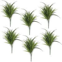Leaf 30cm Fire Resistant Artificial Grass Stems - Pack Of 6