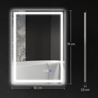 Bathroom Cabinet With Integrated Mirror - Ample Storage, Sleek Design