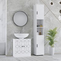Bathroom Storage Cabinet - Ample Storage, Durable, Stylish Finish